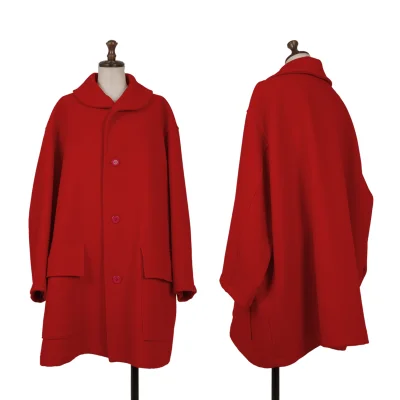 Y's Wool Shawl Collar Coat