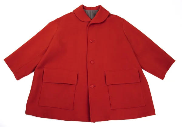 Y's Wool Shawl Collar Coat K-170457_002