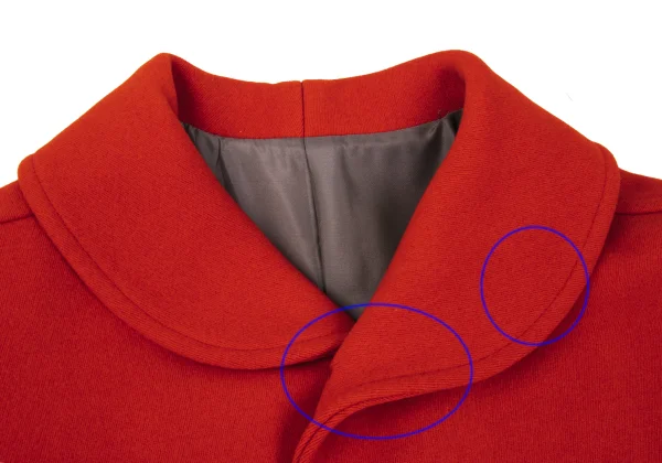 Y's Wool Shawl Collar Coat K-170457_004