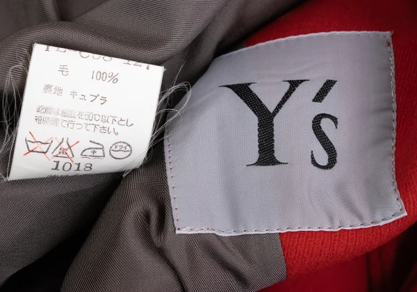 Y's Wool Shawl Collar Coat K-170457_019