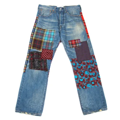 JUNYA WATANABE COMME des GARCONS denim Crazy Patch Jeans