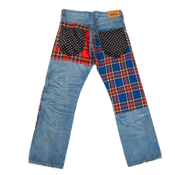 JUNYA WATANABE COMME des GARCONS denim Crazy Patch Jeans K-170459_012