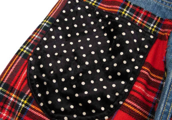 JUNYA WATANABE COMME des GARCONS denim Crazy Patch Jeans K-170459_014