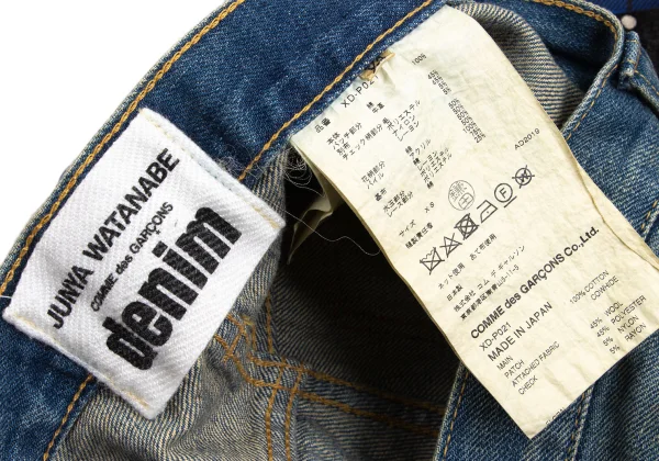 JUNYA WATANABE COMME des GARCONS denim Crazy Patch Jeans K-170459_018