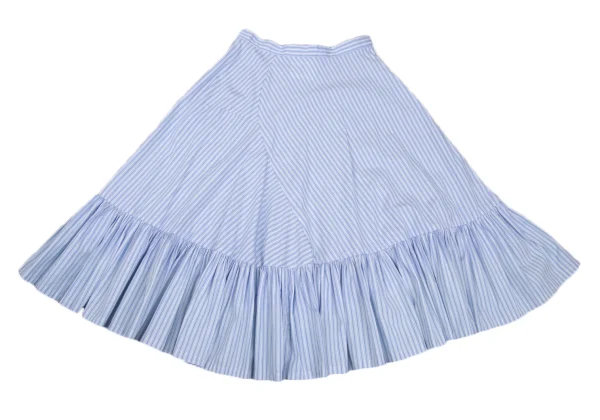 COMME des GARCONS Hem Bleach Switching Striped Skirt K-170460_002