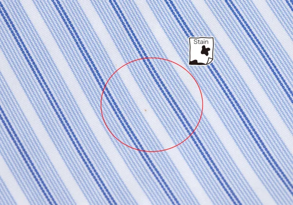 COMME des GARCONS Hem Bleach Switching Striped Skirt K-170460_005