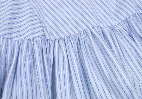COMME des GARCONS Hem Bleach Switching Striped Skirt K-170460_008