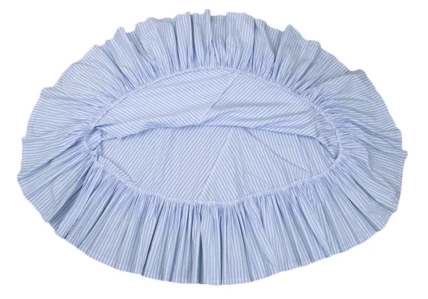 COMME des GARCONS Hem Bleach Switching Striped Skirt K-170460_009