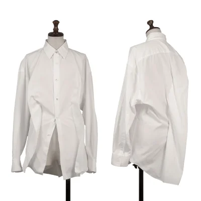COMME des GARCONS Cotton Tuck Design Long-Sleeve Shirt
