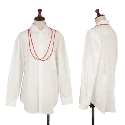 COMME des GARCONS Rope Design Long Sleeve Shirt