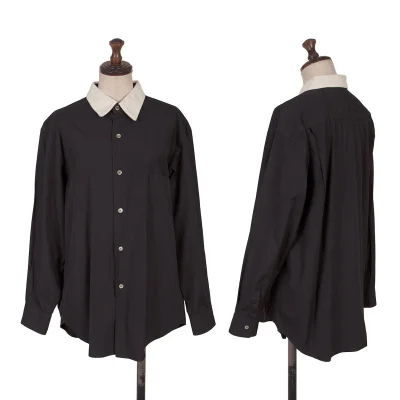COMME des GARCONS Collar Switching Long Sleeve Shirt