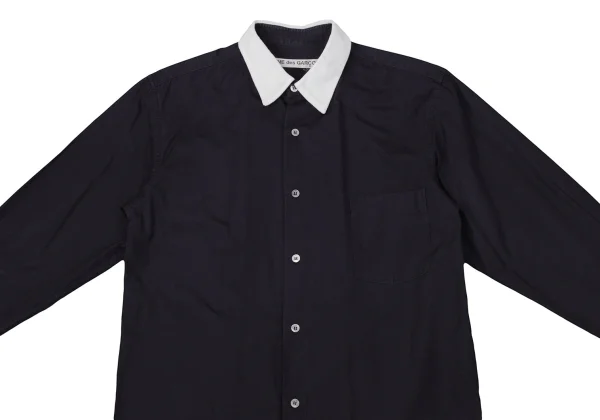 COMME des GARCONS Collar Switching Long Sleeve Shirt K-170469_003