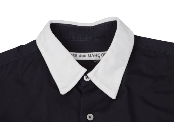 COMME des GARCONS Collar Switching Long Sleeve Shirt K-170469_004