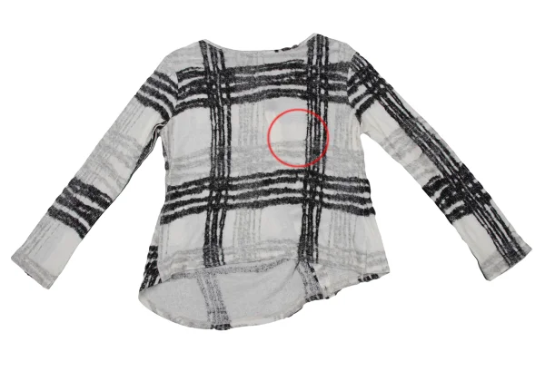 Y's Wool Blended Checker Woven Cardigan K-170475_013