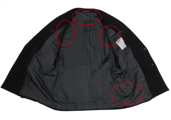 Yohji Yamamoto POUR HOMME Wool Double Jacket K-170478_012