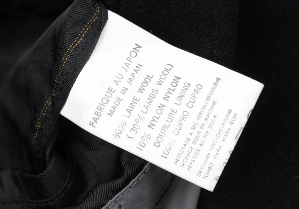 Yohji Yamamoto POUR HOMME Wool Double Jacket K-170478_018