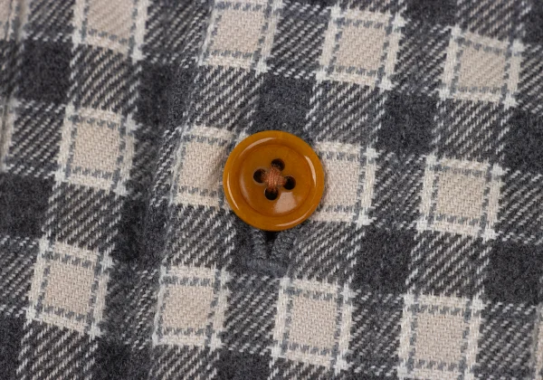 Papas+ Quilted Lining Padded Check Flannel Shirt K-170479_006