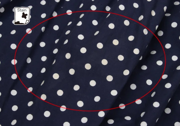 COMME des GARCONS Dot Print Gather Design Skirt K-170482_008