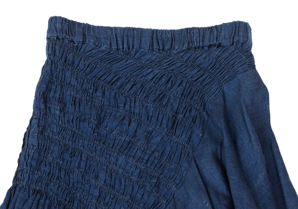 コムデギャルソンCOMME des GARCONS リネンシャーリング切替フレア