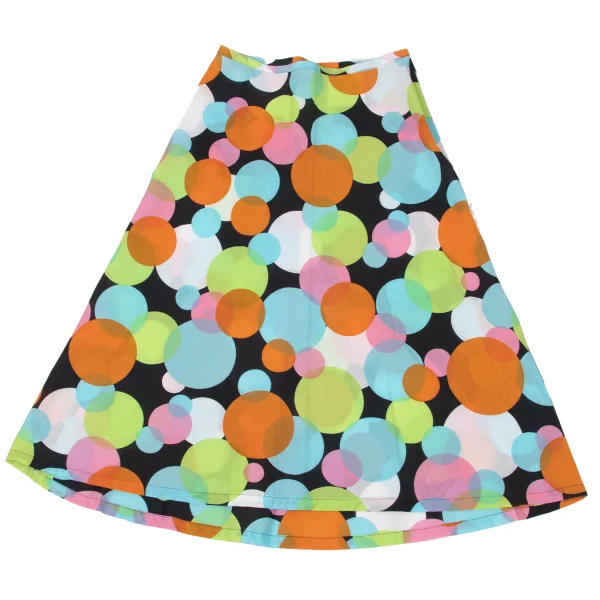 tricot COMME des GARCONS Colorful Dot Printed Skirt K-170490_002