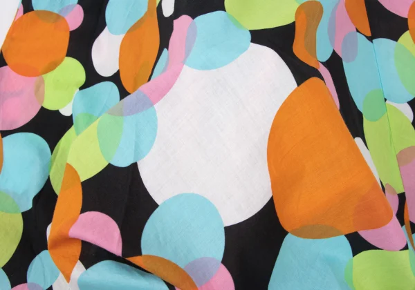 tricot COMME des GARCONS Colorful Dot Printed Skirt K-170490_010