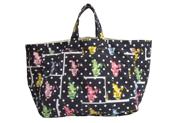 COMME des GARCONS Andy Warhol Printed Big Tote Bag K-170492_005