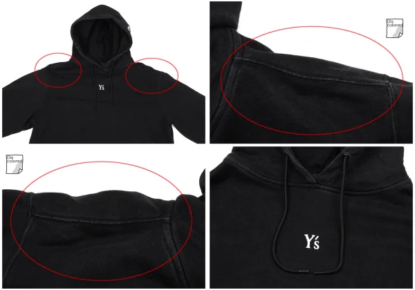 Y's×NEW ERA Logo Embroidered Hoodie K-170494_003