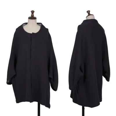 Y's Cotton Blended Snap-buttons Cardigan