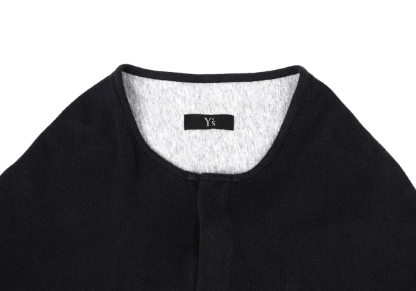 Y's Cotton Blended Snap-buttons Cardigan K-170497_003