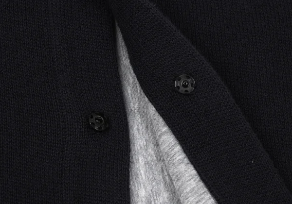 Y's Cotton Blended Snap-buttons Cardigan K-170497_008