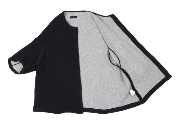 Y's Cotton Blended Snap-buttons Cardigan K-170497_009