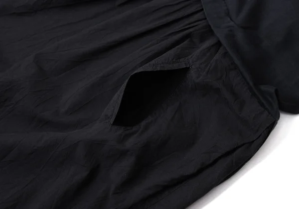 Y's Wrinkled Switching T-shirt Dress K-170498_013