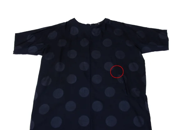 Y's Dot Printed Wool Dress K-170505_003