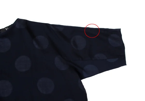 Y's Dot Printed Wool Dress K-170505_006