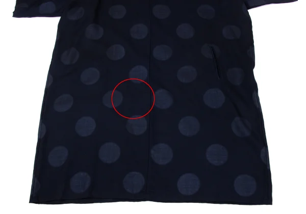 Y's Dot Printed Wool Dress K-170505_008