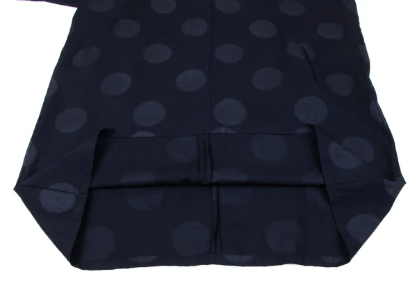 Y's Dot Printed Wool Dress K-170505_011
