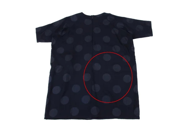 Y's Dot Printed Wool Dress K-170505_012