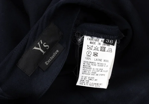 Y's Dot Printed Wool Dress K-170505_018