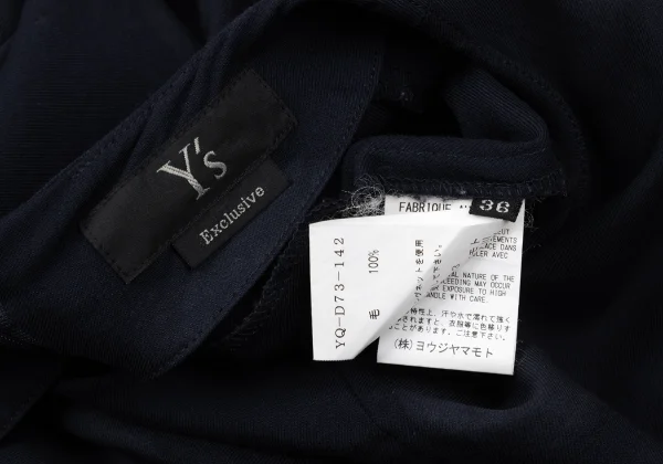 Y's Dot Printed Wool Dress K-170505_019