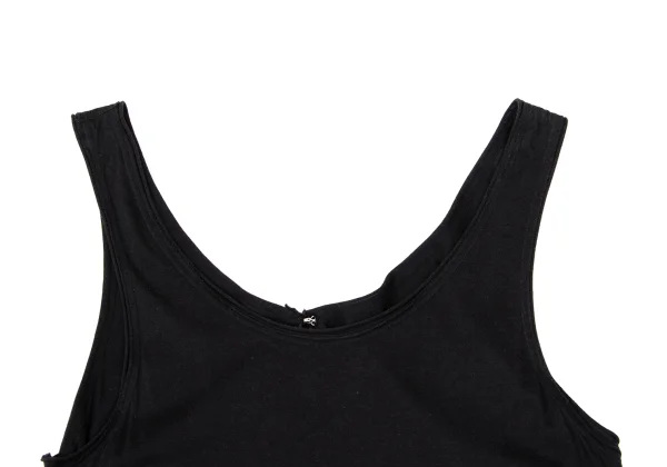Y's Cotton Rayon Gather Sleeveless Dress K-170506_004