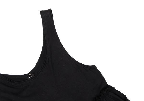 Y's Cotton Rayon Gather Sleeveless Dress K-170506_006