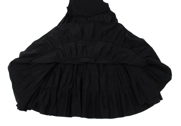 Y's Cotton Rayon Gather Sleeveless Dress K-170506_008