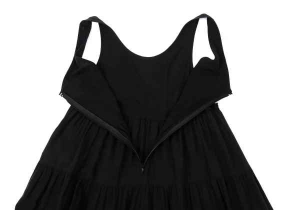 Y's Cotton Rayon Gather Sleeveless Dress K-170506_010