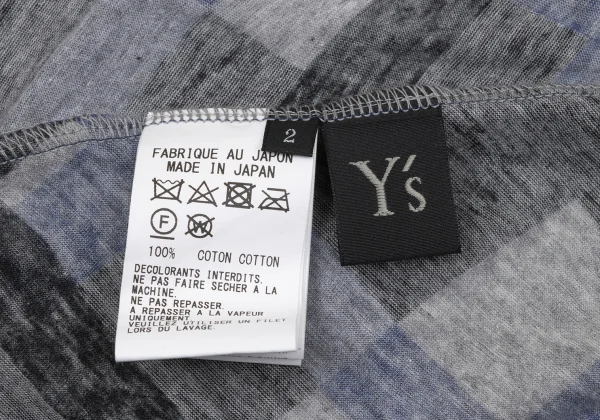 Y's Geometric Printed Cami Dress K-170509_013
