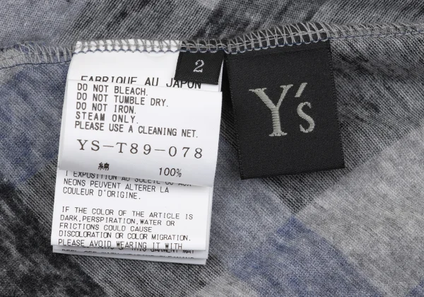 Y's Geometric Printed Cami Dress K-170509_014