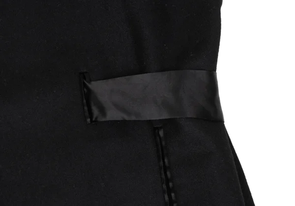 Y's PINK Wool Blended Belt Design Dress K-170518_006