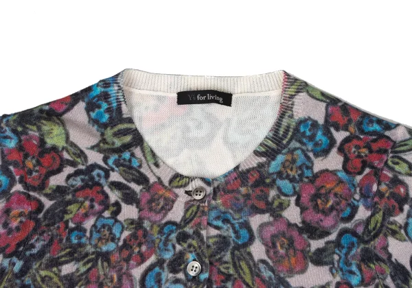 Y's for living Floral Printed Knit Cardigan K-170519_004