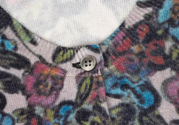 Y's for living Floral Printed Knit Cardigan K-170519_005