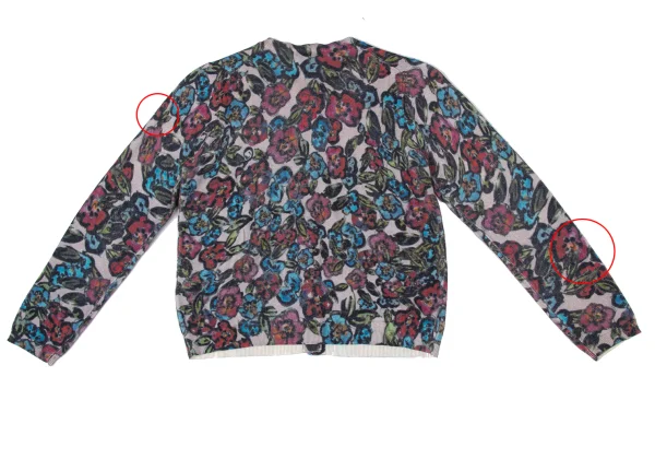Y's for living Floral Printed Knit Cardigan K-170519_013