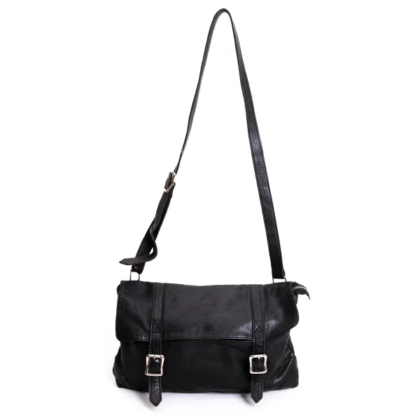 Y's Leather Belted Messenger Bag K-170523_002